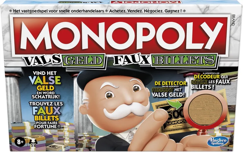 Crooked Cash (BE versie) van Hasbro Gaming – doos