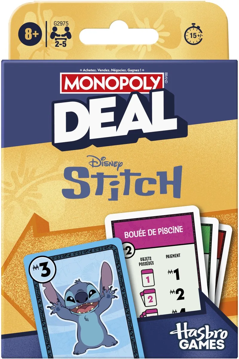 Deal: Disney Stitch-editie, kaartspel, Frans taal von Hasbro Gaming – Schachtel