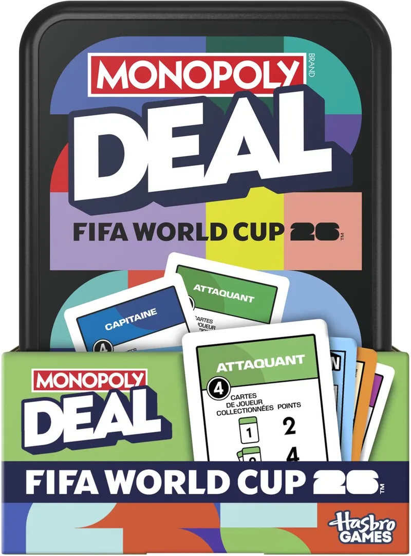 Deal FIFA World Cup 2026 - Kaartspel - Franstalig von Hasbro Gaming – Schachtel