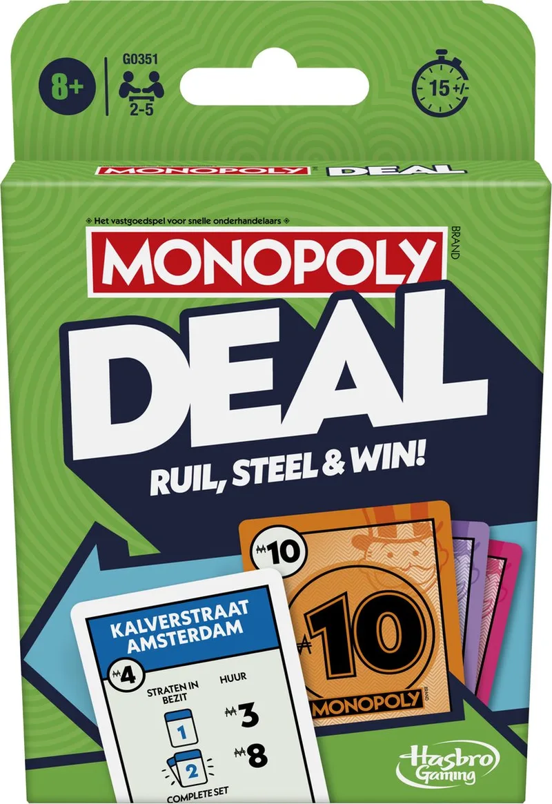Deal Kaartspel - Nederlandse Editie van Hasbro Gaming – doos