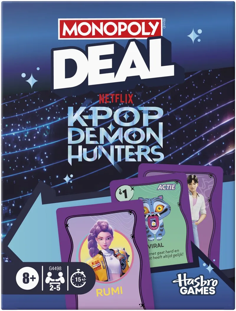Deal KPop Demon Hunters - Kaartspel von Hasbro Gaming – Schachtel
