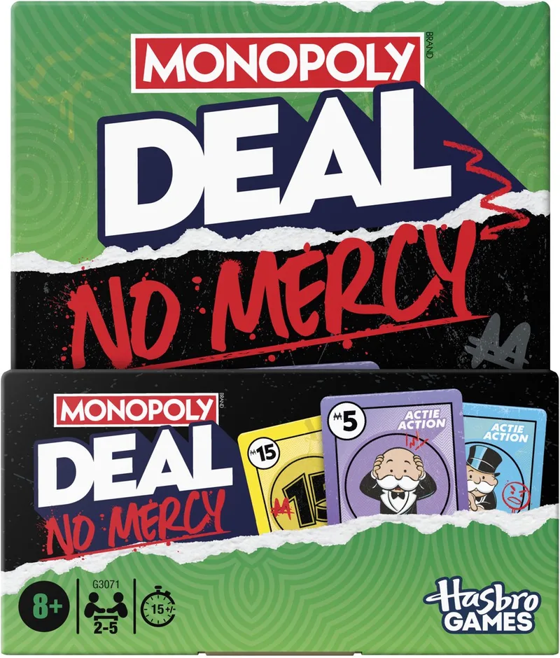 Deal No Mercy - Kaartspel - Belgische Editie von Hasbro Gaming – Schachtel