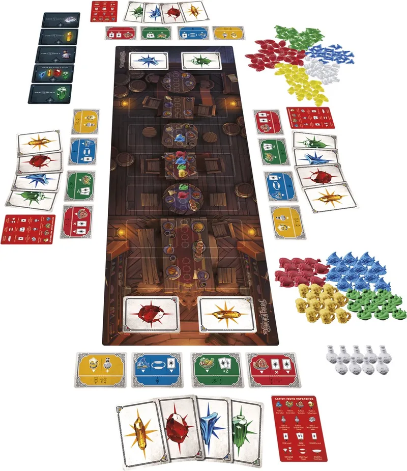 Dungeons & Dragons: The Yawning Portal - Bordspel (ENG) - Gezelschapsspel von Hasbro Gaming – Schachtel