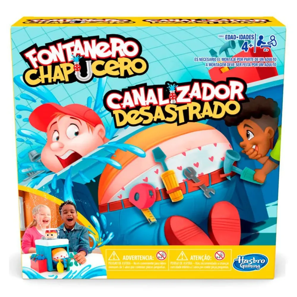 Fontanero Chapucero Bordspel Spaans/portugees från Hasbro Gaming – kartong