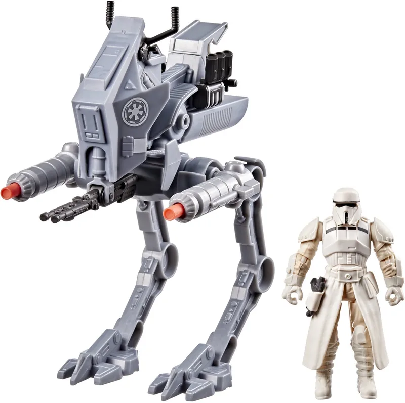 G28405L00 – Star Wars actiefiguurset – AT-RT – 9 scharnieren from Hasbro Gaming, Grey edition – box
