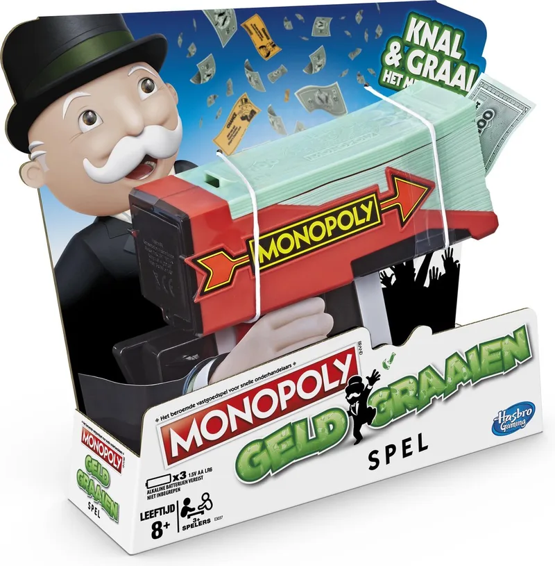 Geld Graaien van Hasbro Gaming – doos