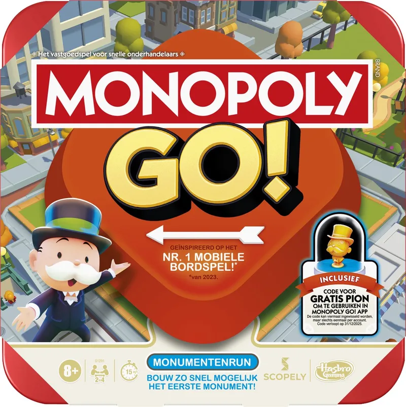GO! - Bordspel - Gezelschapsspel van Hasbro Gaming – doos