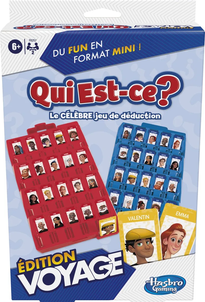 Guess Who? Grab & Go Bordspel Familie from Hasbro Gaming – box
