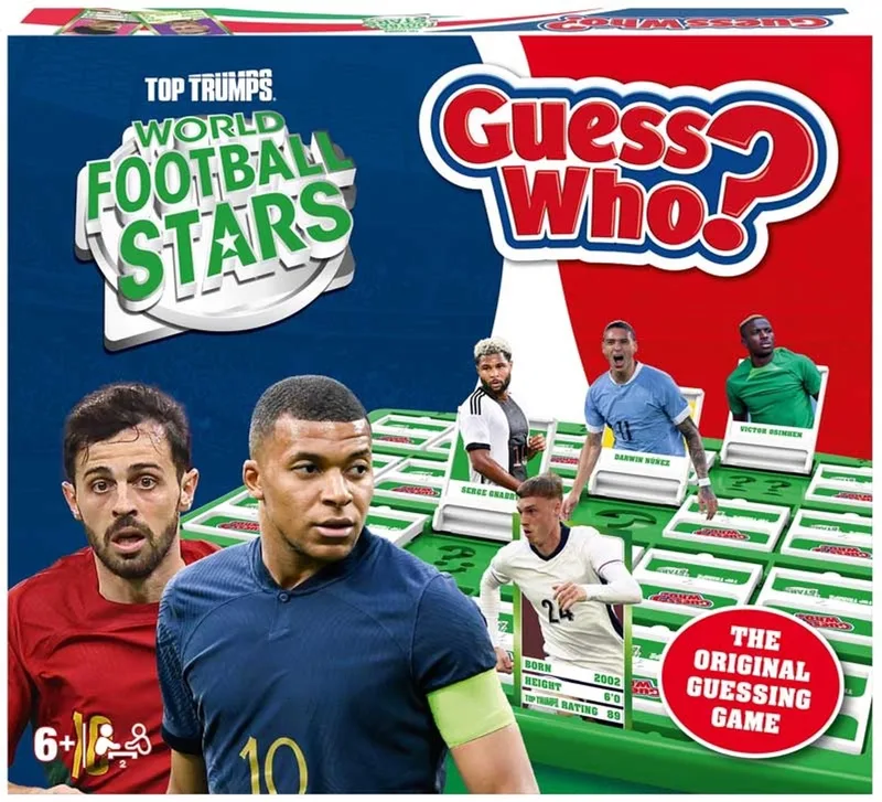 Guess Who - World Football Stars (Engelstalig) from Hasbro Gaming – box