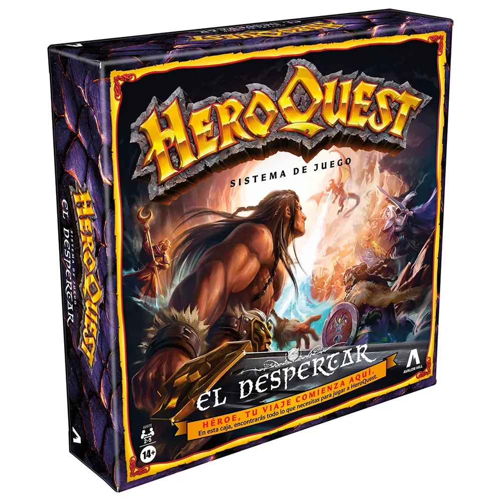 Heroquest First Light från Hasbro Gaming – kartong