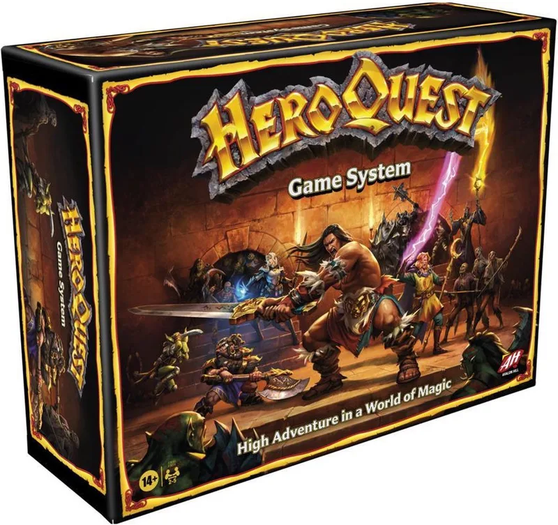 HeroQuest - Game System - Bordspel (Engelstalig) from Hasbro Gaming – box