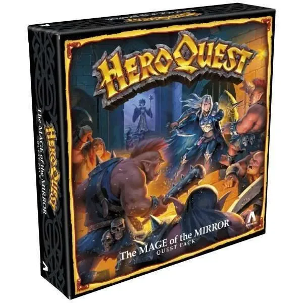 Heroquest The Mage of the Mirror from Hasbro Gaming – box