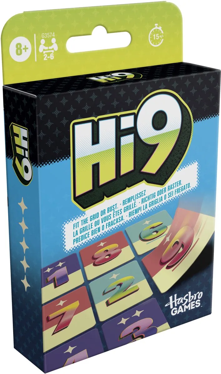 Hi9 Kaartspel - Engelstalig from Hasbro Gaming – box