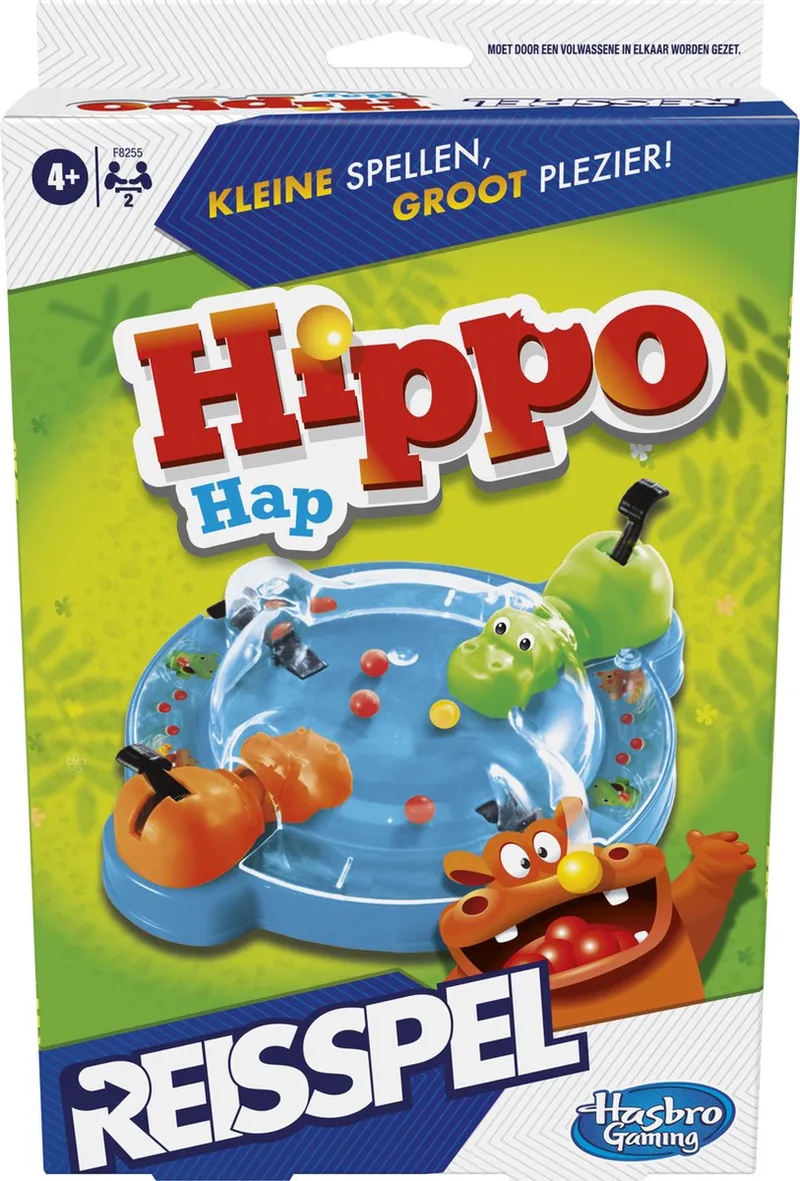 Hippo Hap Reisspel - Gezelschapsspel fra Hasbro Gaming – æske