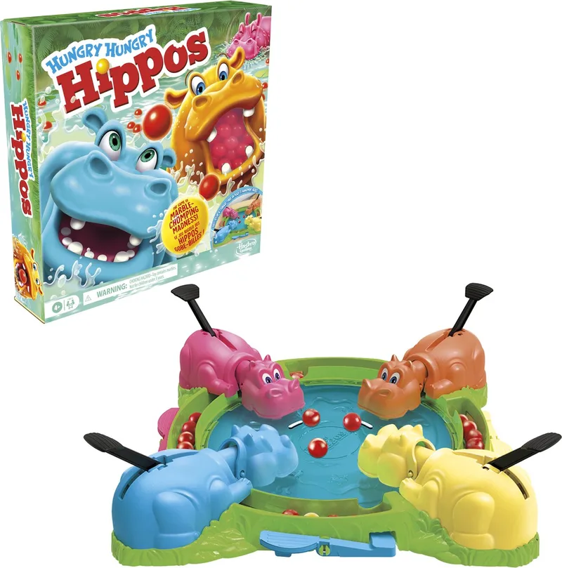Hippos Gloutons, Bordspel, 4 jaar, Familiespel from Hasbro Gaming – box