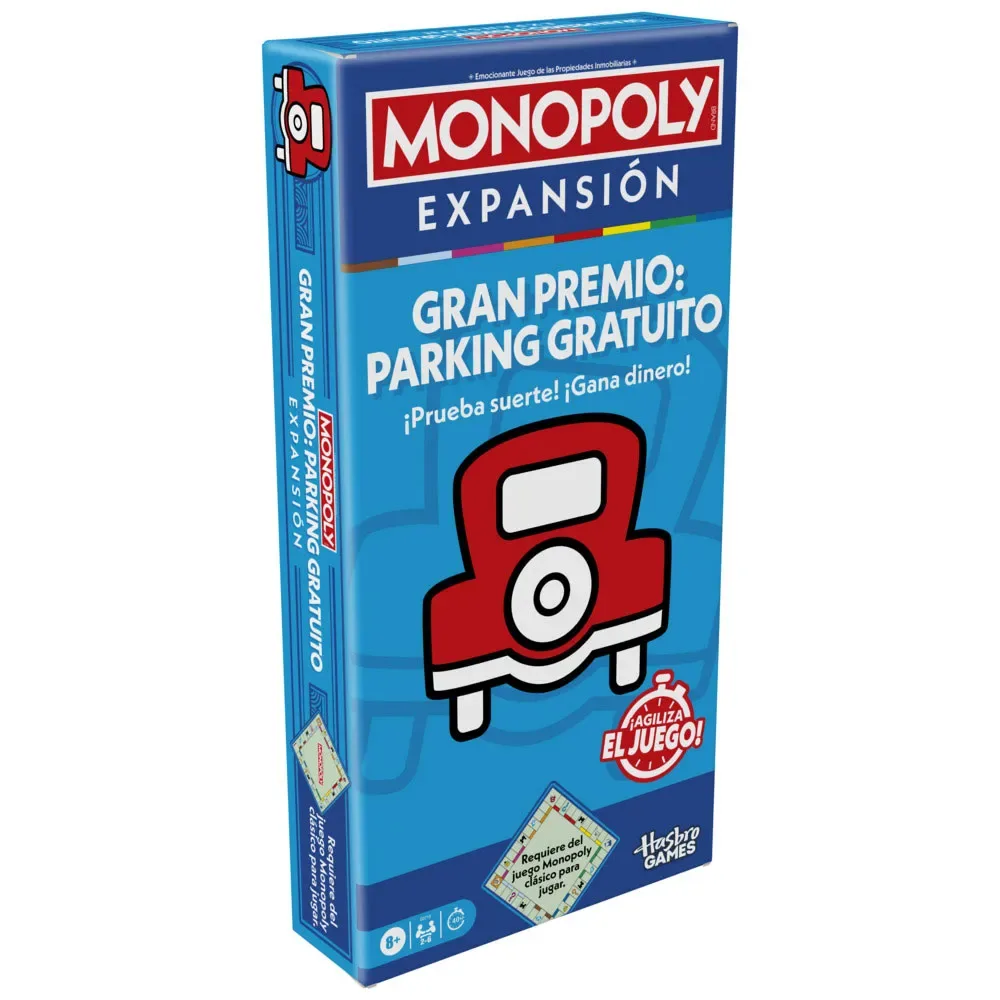 Hoofdprijs: Gratis Parkeren In Bordspel Spaans från Hasbro Gaming – kartong