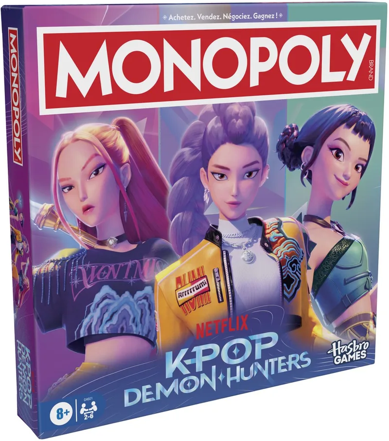 KPop Demon Hunters - Bordspel - Franstalig von Hasbro Gaming – Schachtel