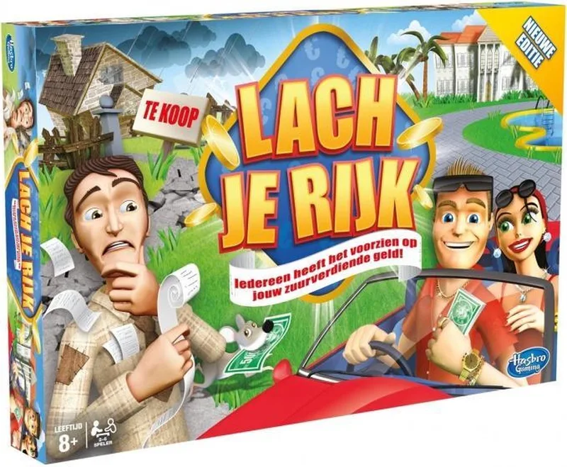 Lach je Rijk! fra Hasbro Gaming – æske