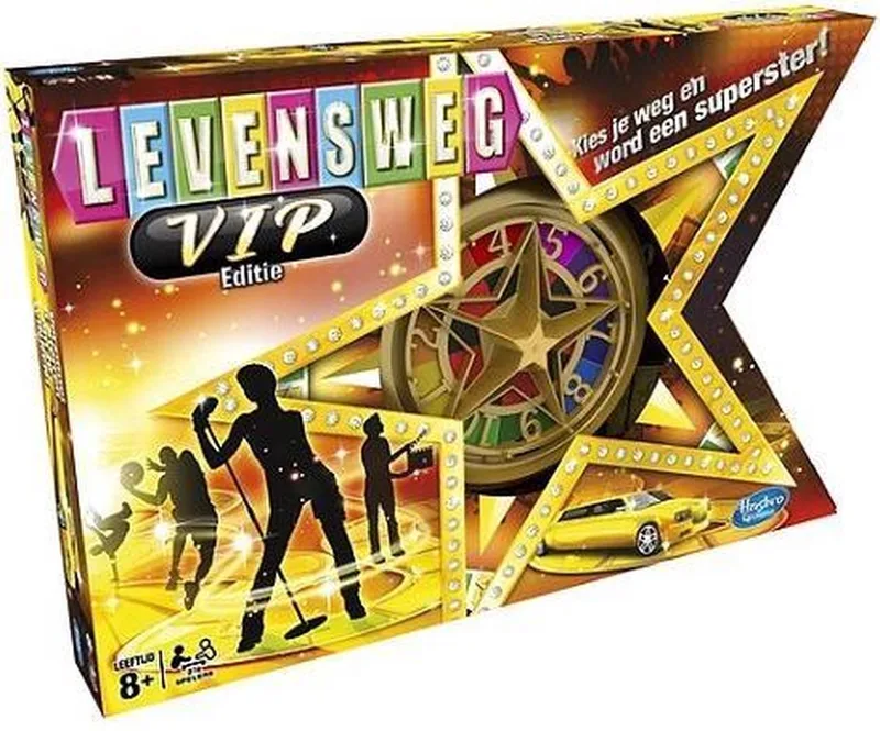 Levensweg V.I.P Editie - Bordspel de Hasbro Gaming – boîte