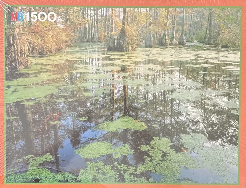 MB puzzel - The lake - waterkant - 1500 from Hasbro Gaming, Multicolour edition – box