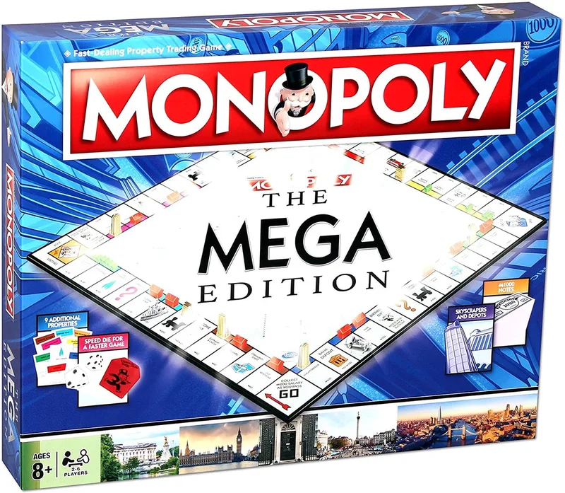 Mega editie - ultra uitgebreide editie - met wolkenkrabbers van Hasbro Gaming – doos