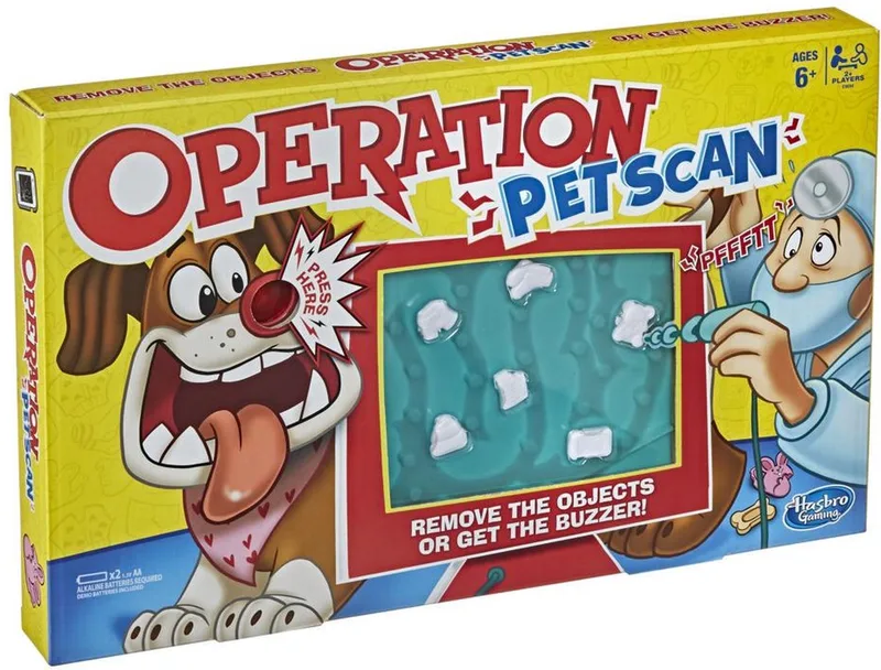 Merkloos Dr. Bibber Veterinair Spel - Dierengeneeskunde Plezier from Hasbro Gaming – box
