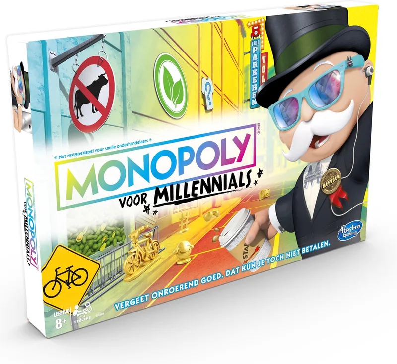 Millennial Editie van Hasbro Gaming – doos