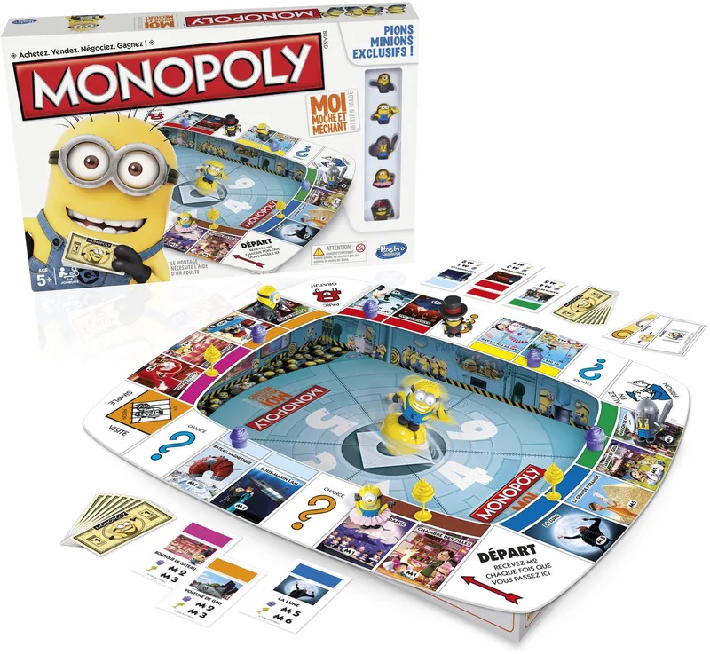 Minions Verschrikkelijke Ikke fra Hasbro Gaming – æske