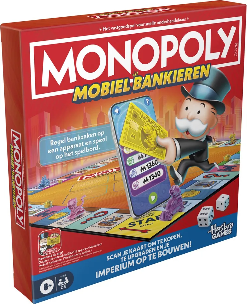 Mobiel Bankieren - Gezelschapsspel from Hasbro Gaming – box