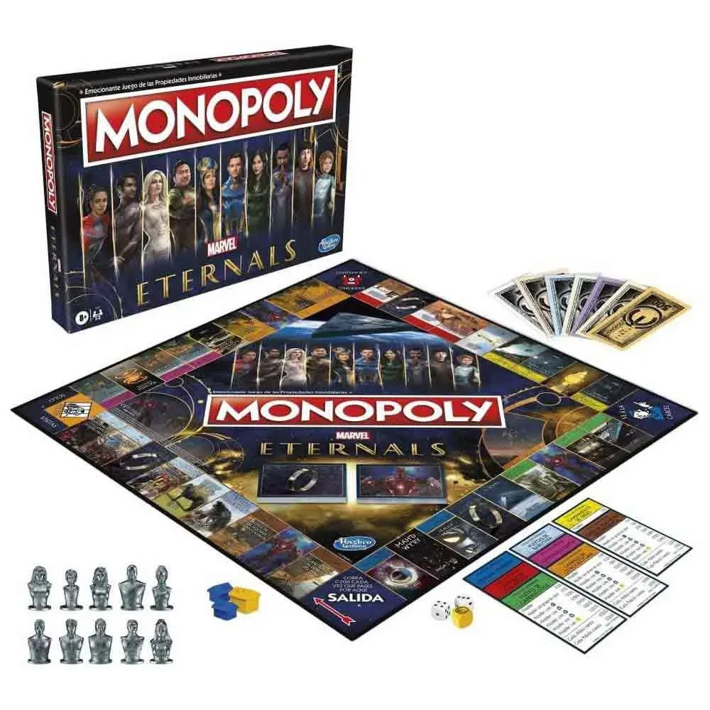Monopoly Eternals Bordspel Spaans från Hasbro Gaming – kartong