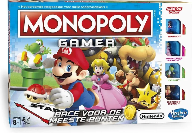 Monopoly Gamer Nederlandse editie from Hasbro Gaming – box