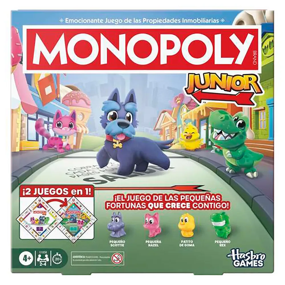 Monopoly Junior Bordspel från Hasbro Gaming – kartong