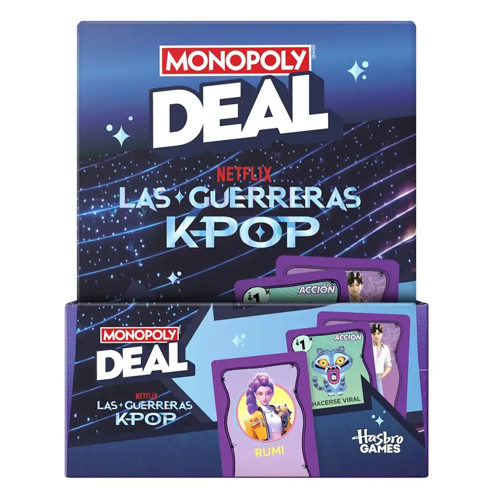Monopoly K-pop Demon Hunters från Hasbro Gaming – kartong