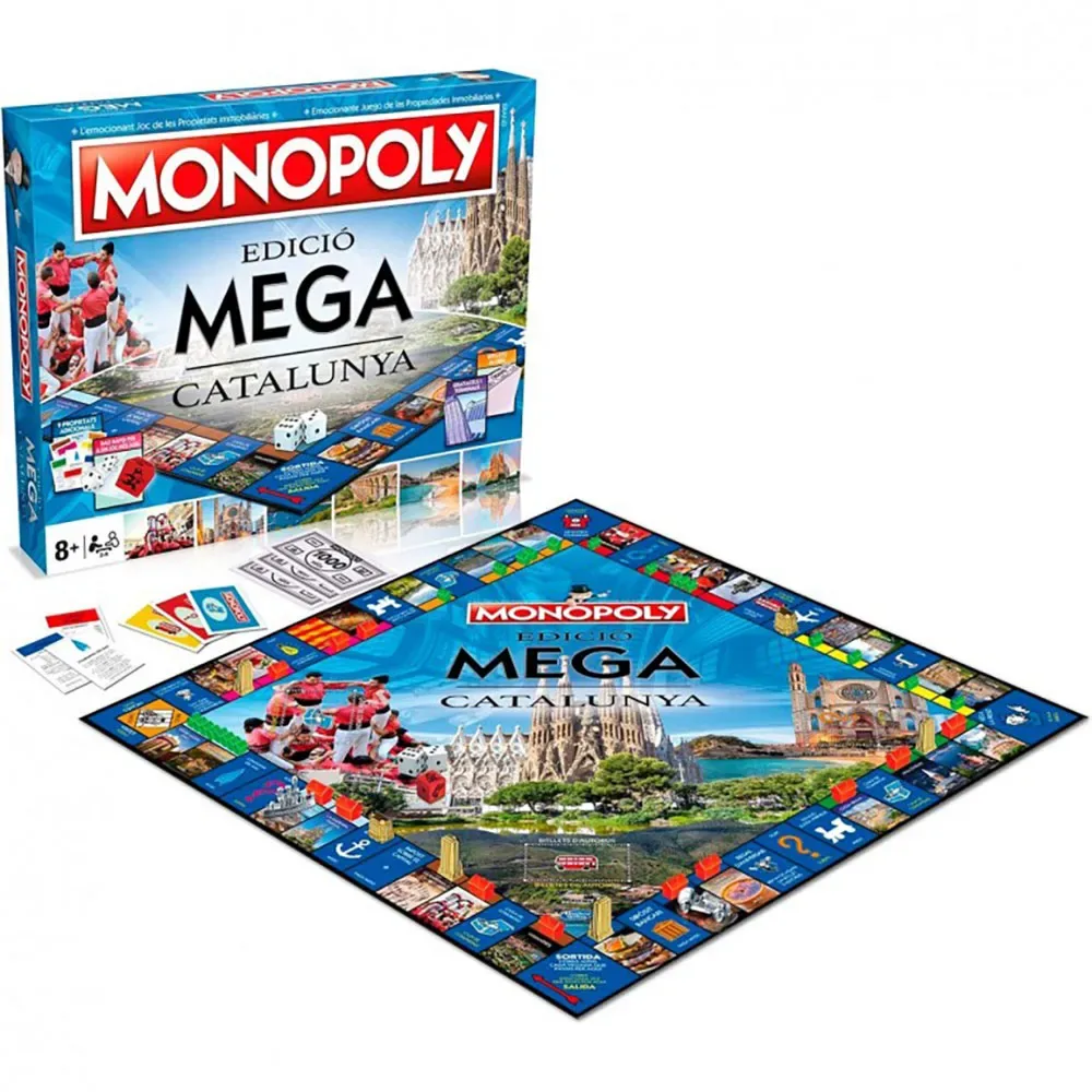 Monopoly Mega Catalonia från Hasbro Gaming – kartong