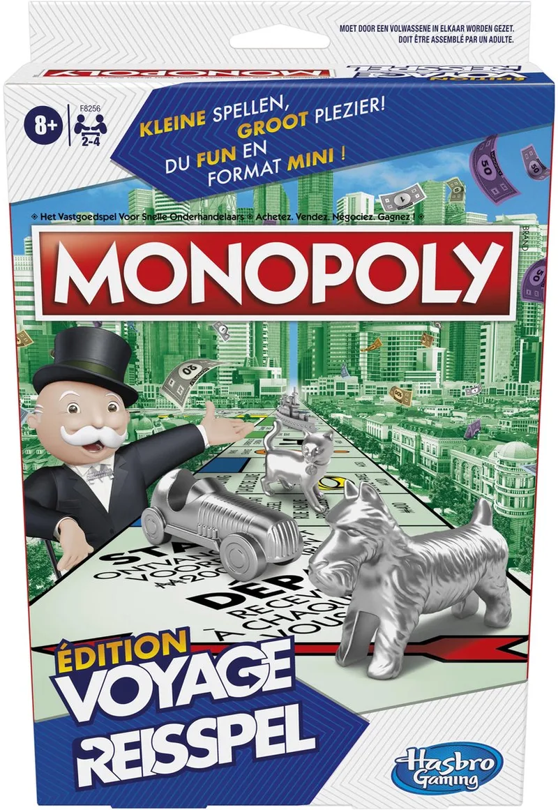 Monopoly Reisspel - Gezelschapsspel from Hasbro Gaming – box