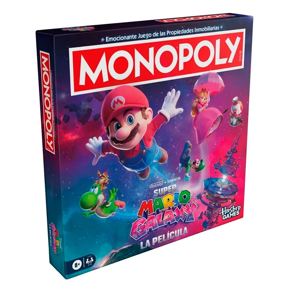 Hasbro Monopoly Super Mario Movie från Hasbro Gaming – kartong