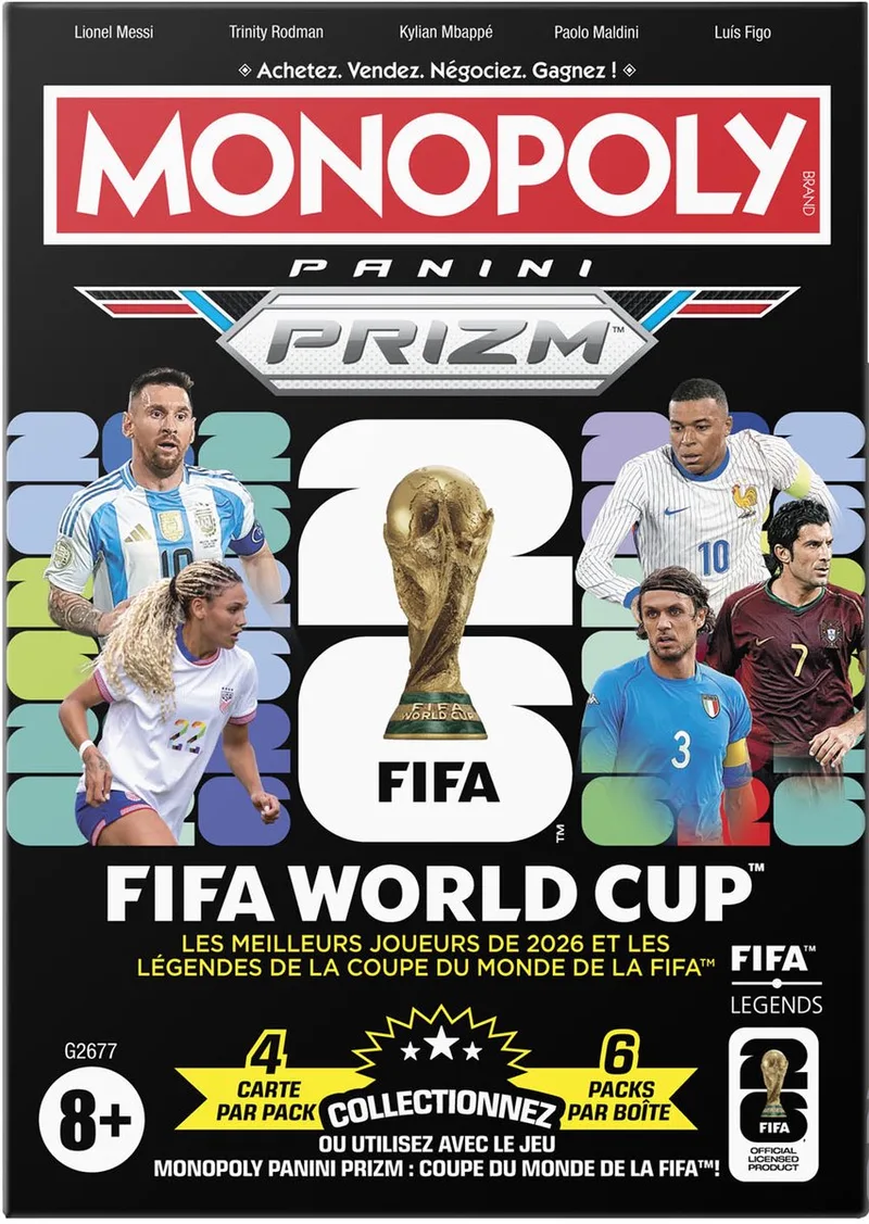 Panini Prizm Boosterbox - FIFA World Cup - Ruilkaarten - Franstalig from Hasbro Gaming – box