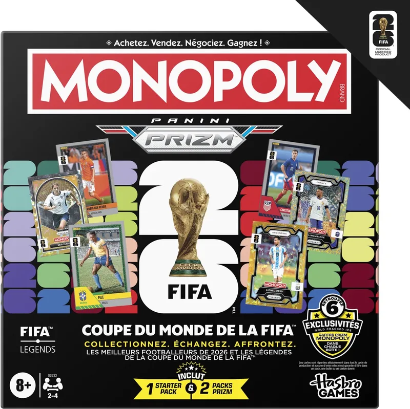 Panini Prizm FIFA World Cup - Bordspel - Franstalig van Hasbro Gaming – doos