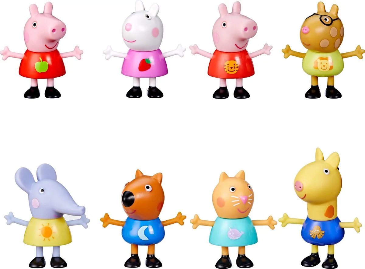 PEPPA PIG PEPPAS BEST FRIENDS ASSORTED. van Hasbro Gaming, editie Meerkleurig – doos