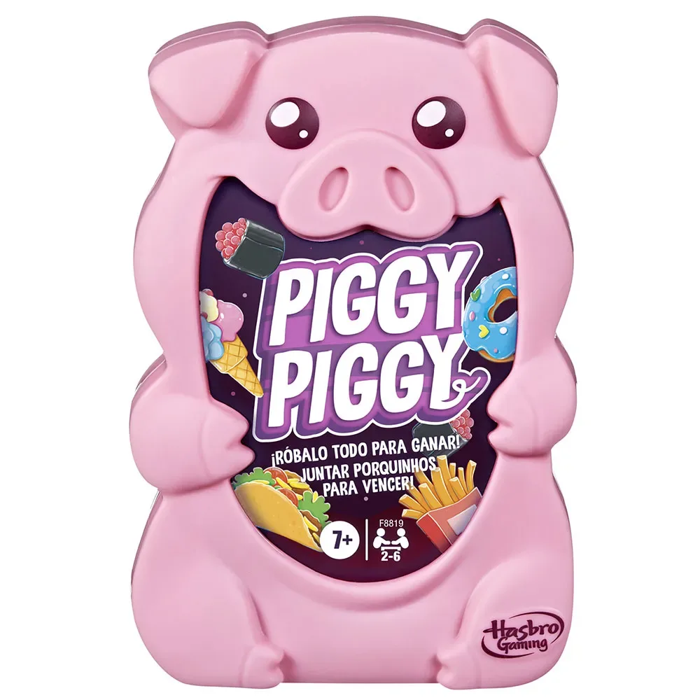Piggy Piggy Bordspel från Hasbro Gaming – kartong