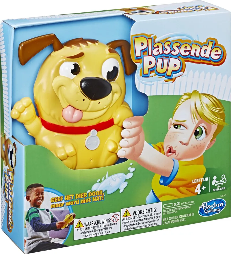 Plassende Pup fra Hasbro Gaming – æske