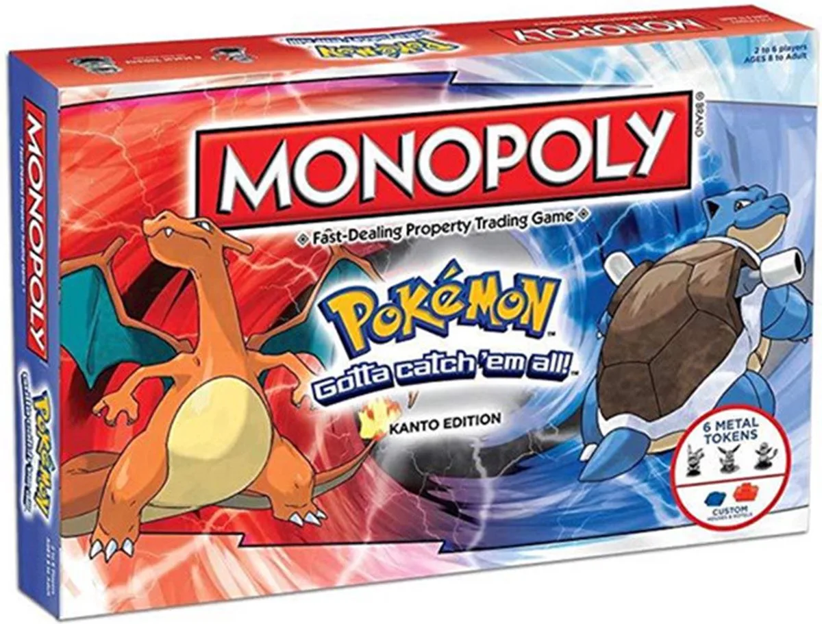 Pokémon Kanto Edition - Bordspel - NIEUW! van Hasbro Gaming – doos