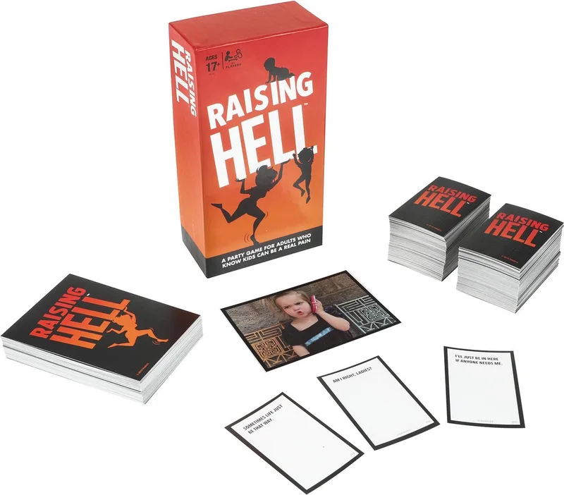 Raising Hell - kaartspel - party spel from Hasbro Gaming – box