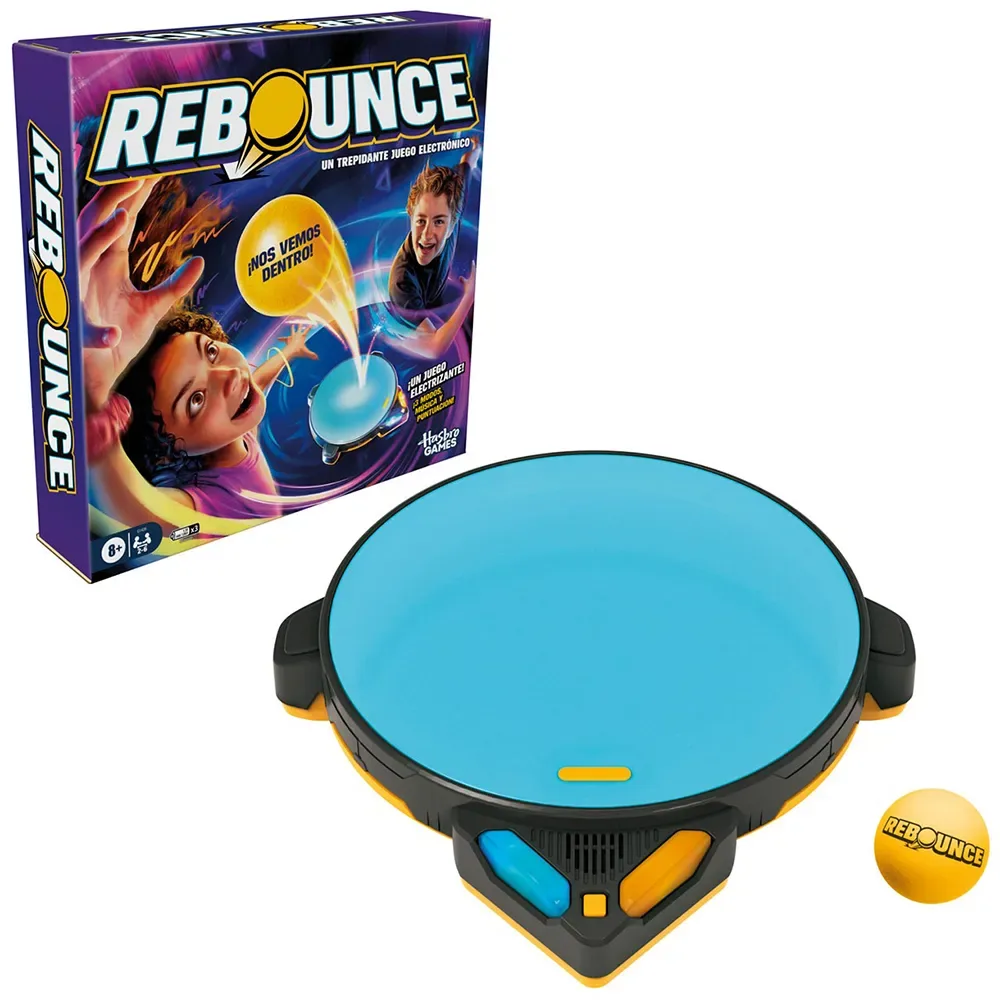 Jeu De Société Rebounce de Hasbro Gaming – boîte
