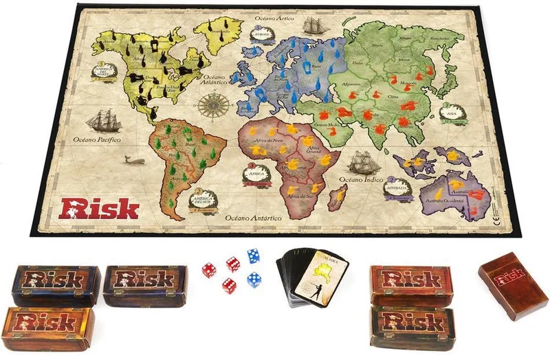 Risk Bordspel - Engelse Versie from Hasbro Gaming – box