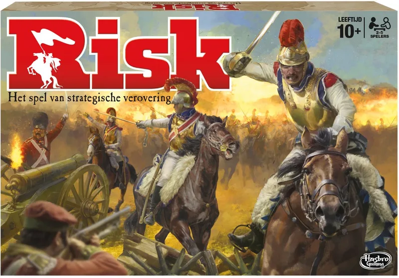 Risk - Bordspel - Gezelschapsspel fra Hasbro Gaming – æske