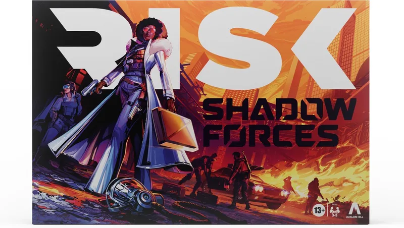 Risk Shadow Forces - Bordspel from Hasbro Gaming – box