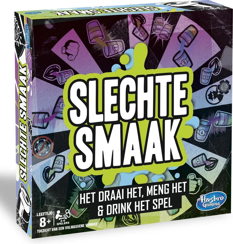 Slechte Smaak från Hasbro Gaming – kartong