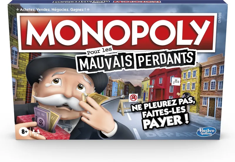 Slechte Verliezers - Belgische Editie - Bordspel von Hasbro Gaming – Schachtel