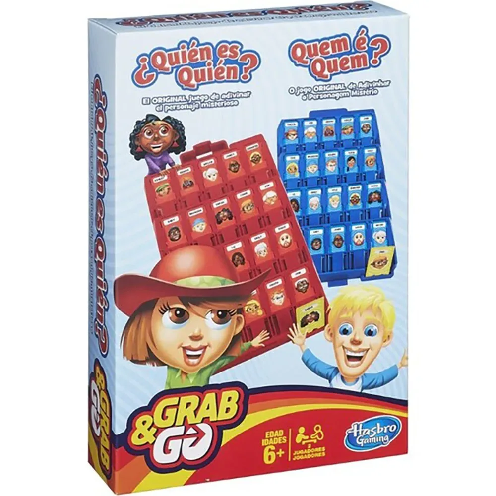 Hasbro Spel Vem är Vem Gab & Go från Hasbro Gaming – kartong